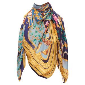 Gucci Tom Ford Diana Legend Barocco motif silk square scarf